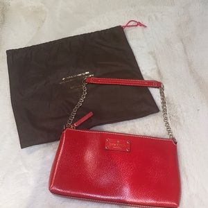 Kate Spade red shoulder purse